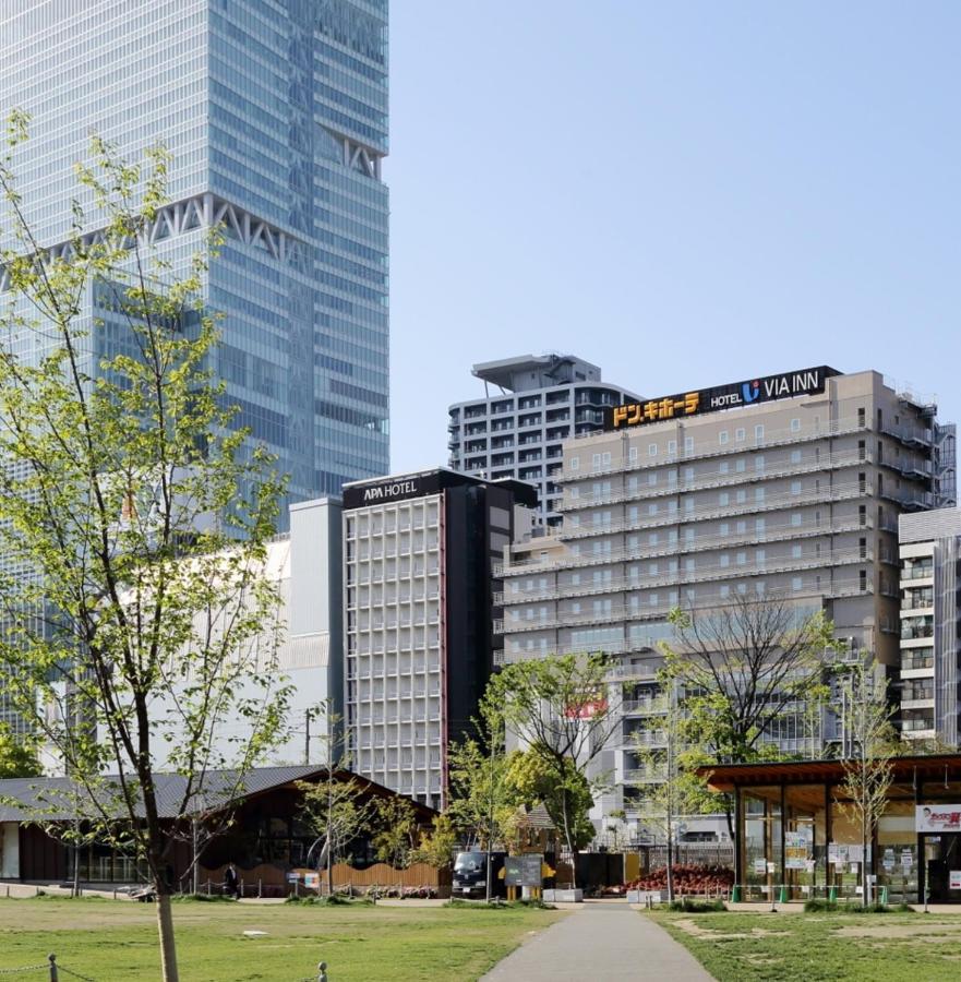 Via Inn Abeno Tennoji Osaka Exterior foto