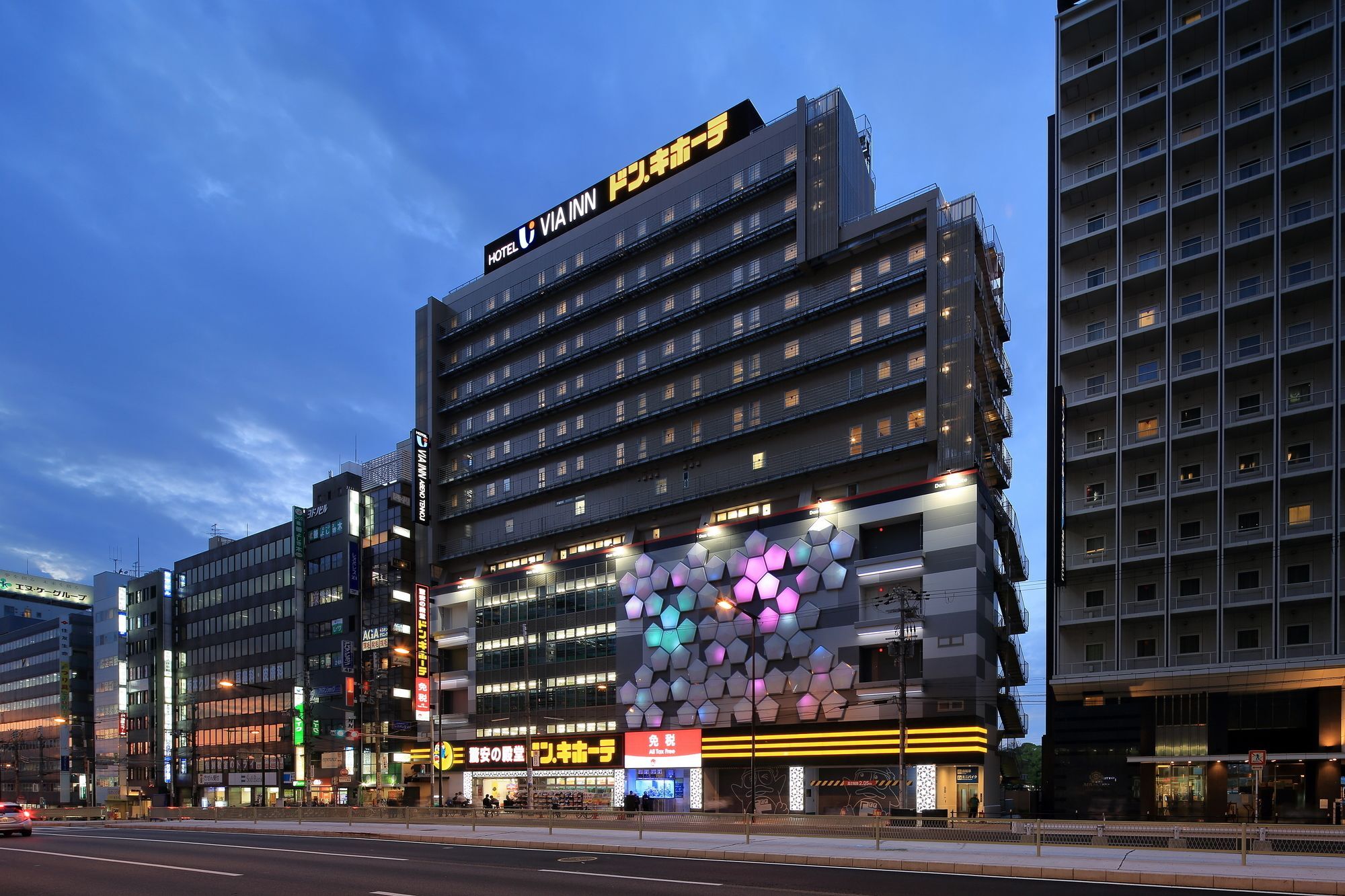 Via Inn Abeno Tennoji Osaka Exterior foto